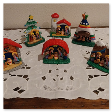 presepi piccoli di varie forme